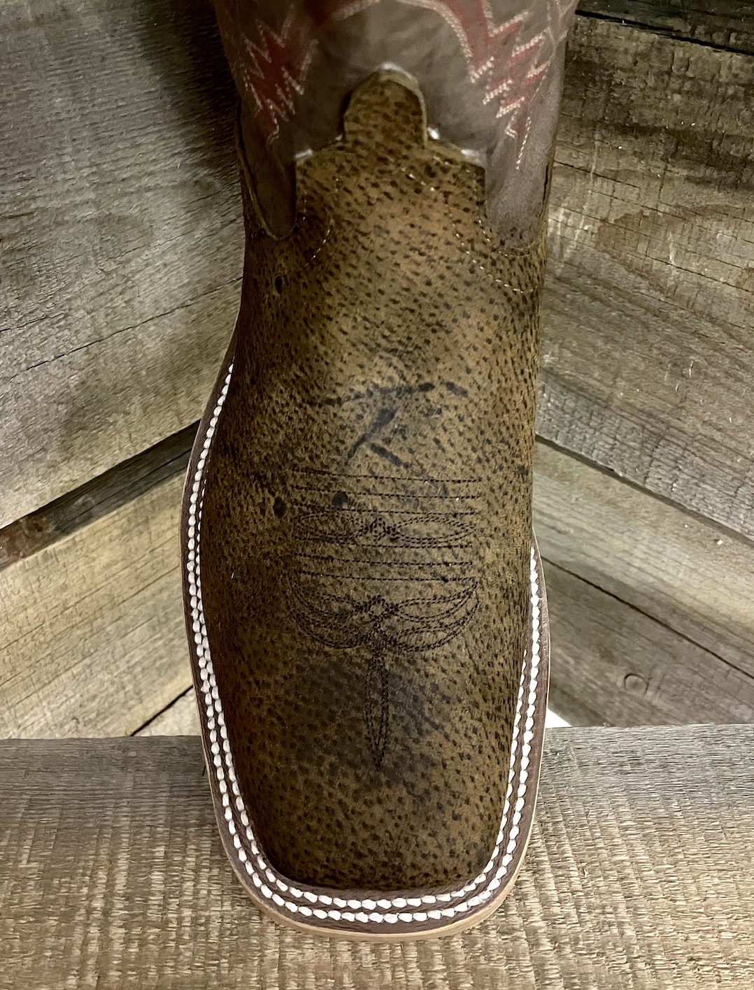 Anderson Bean Men's Brown Wild Boar Boots.