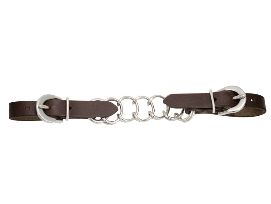 Partrade Curb Chain with Havana Leather BE0211161717FUL | Corral ...
