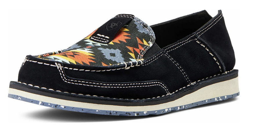 Ariat Ladies Black Aztec Cruiser Shoe C3.