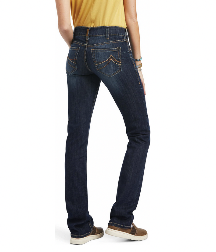 Ariat Ladies REAL Octavia Straight Leg Jean.