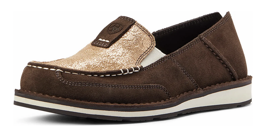 Ariat Ladies Gold Glitter Cruiser C3.