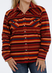 Cinch Women's Serape Shirt Jacket.