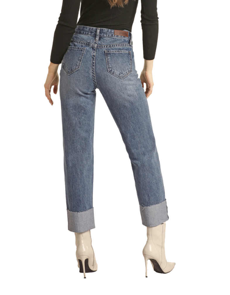 Rock & Roll Cowgirl Cropped Jean.