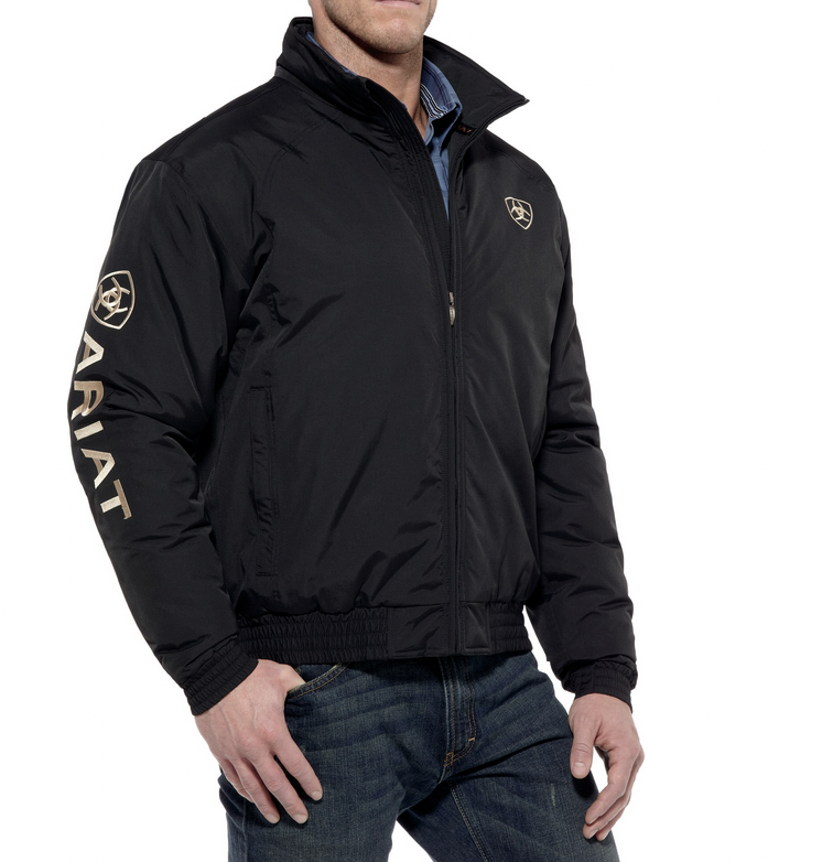 Ariat Men's Black Insulated Zip Jacket.