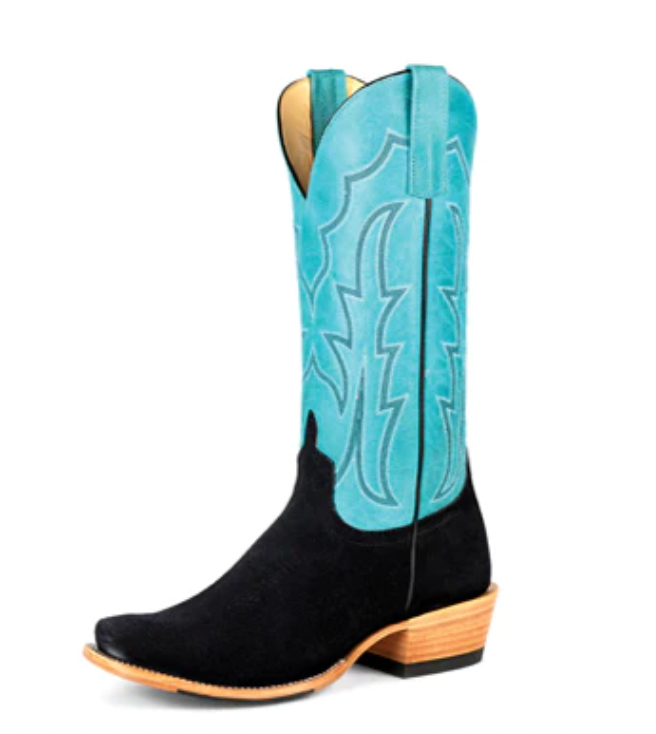 Macie Bean Women's Black Cutter Toe Boot C3.