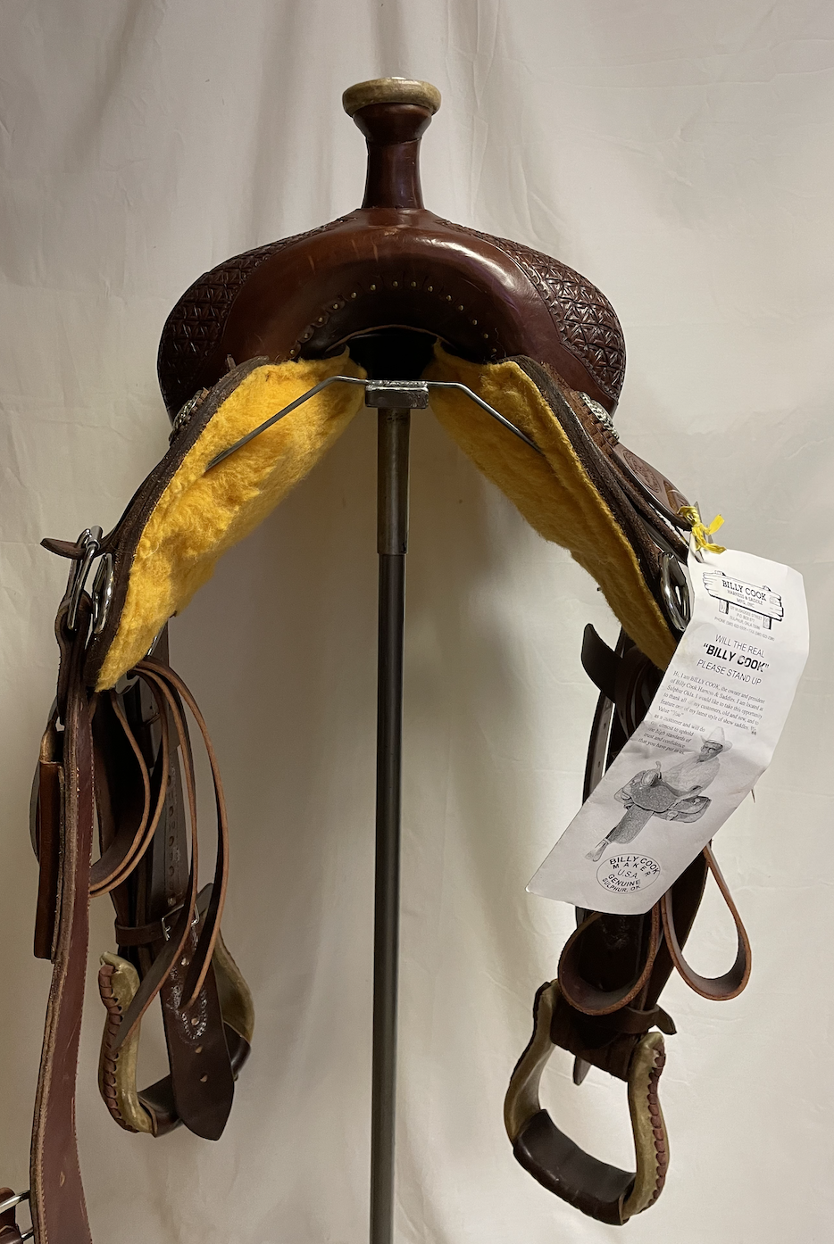 Billy Cook 14.5" All Around Saddle.