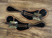 Circle Y Men's Sabinal Spur Straps.