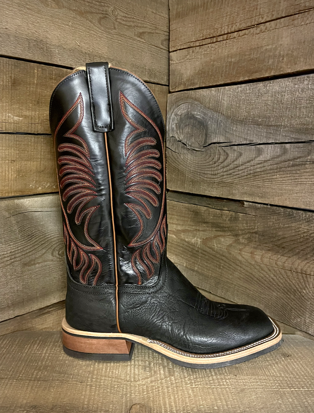 Anderson Bean Men's Black Bombshell Boots.