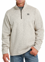 Cinch Men's Stone 1/4 Zip Sweatshirt.