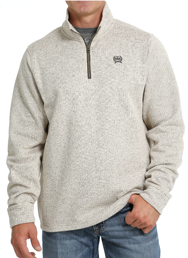 Cinch Men's Stone 1/4 Zip Sweatshirt.