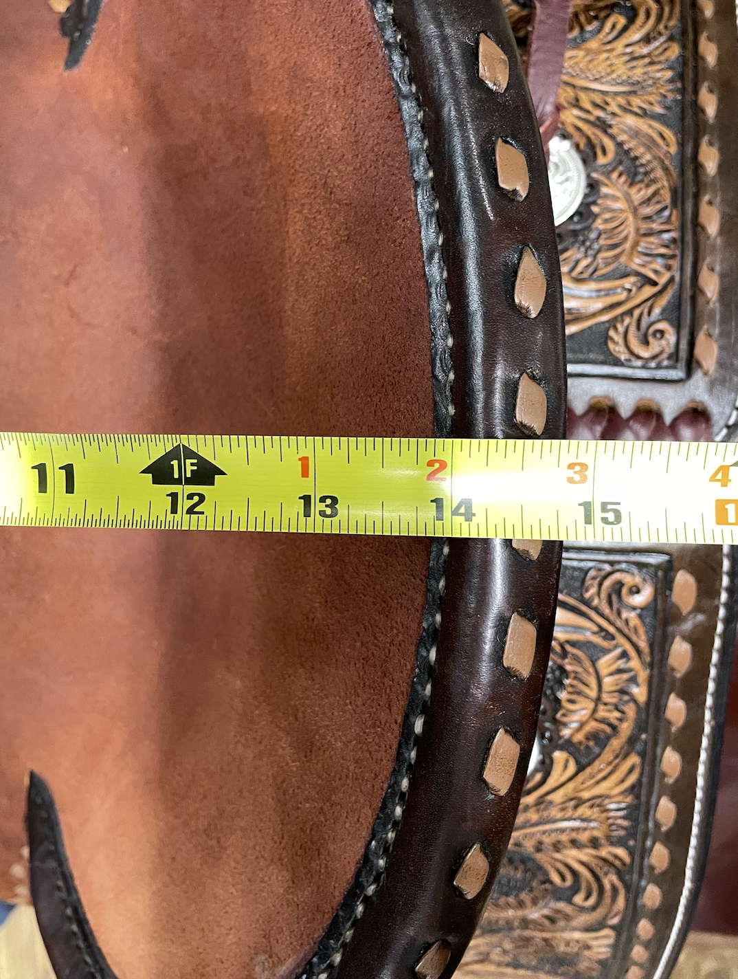 Circle Y Team Camarillo 14" Show Stopper Barrel Saddle.