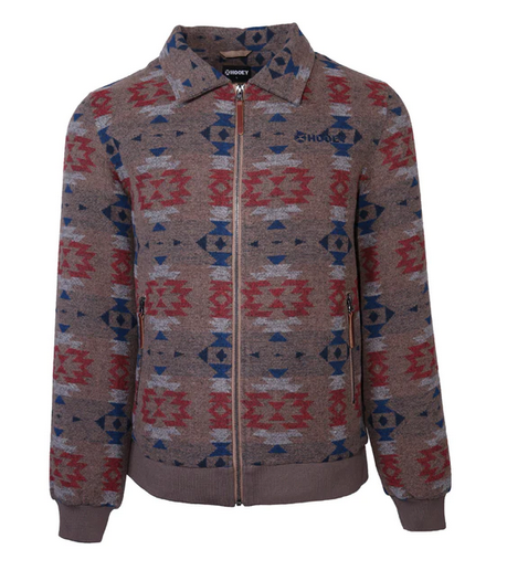 Hooey Men's Multicolor Bomber Jacket C4.