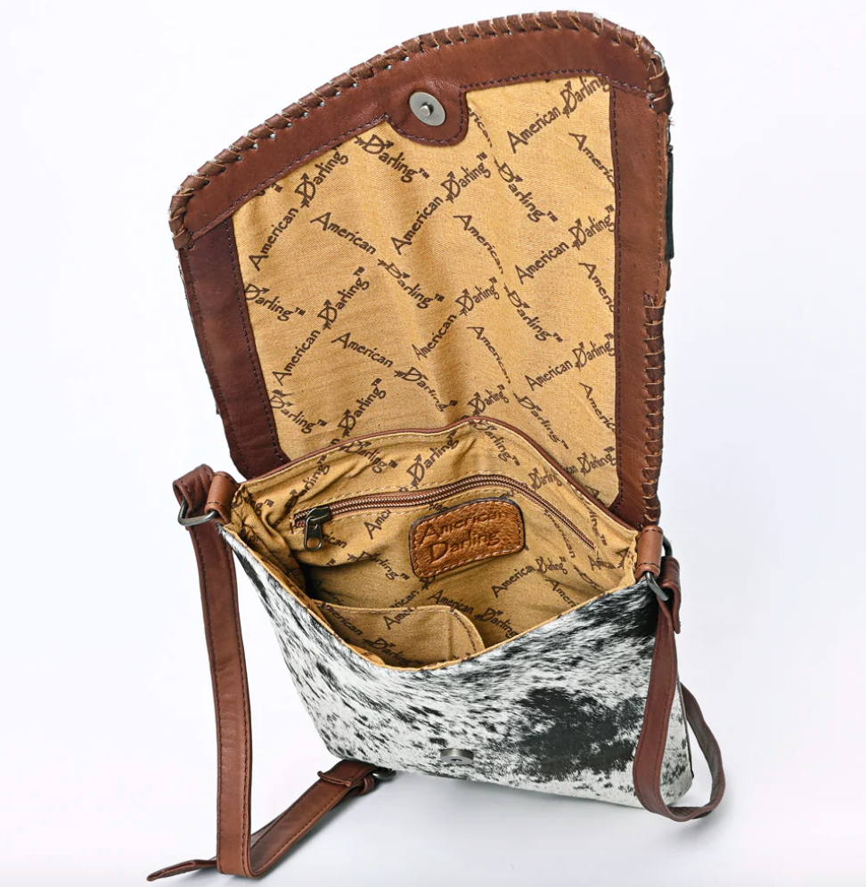 American Darling Medium Cowhide Crossbody.