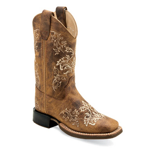 Old West Youth's Embroidered Boot.