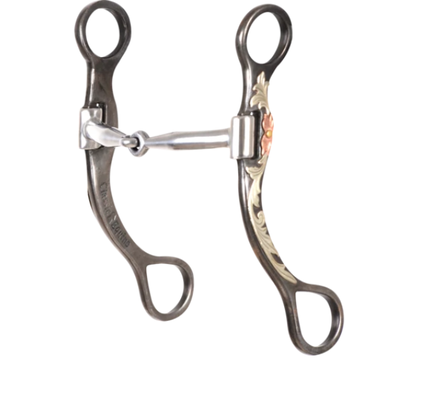 CE Tool Box Bit 7 1/2" Med Shank Snaffle TBBIT37SS20.