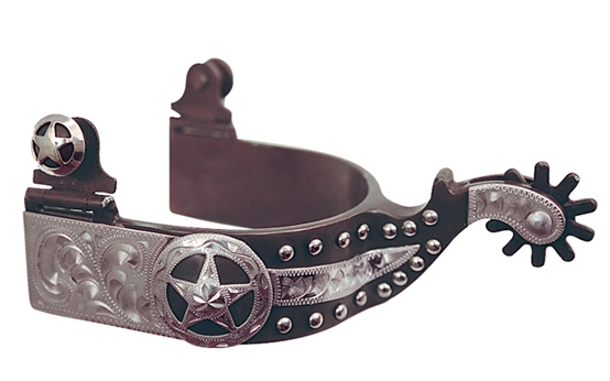 Antique Brown Ranger Star Spurs.