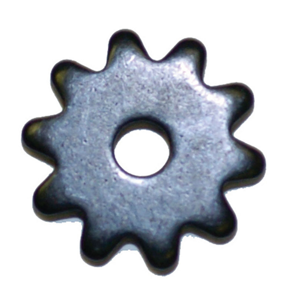 Small Black Satin Rowel.