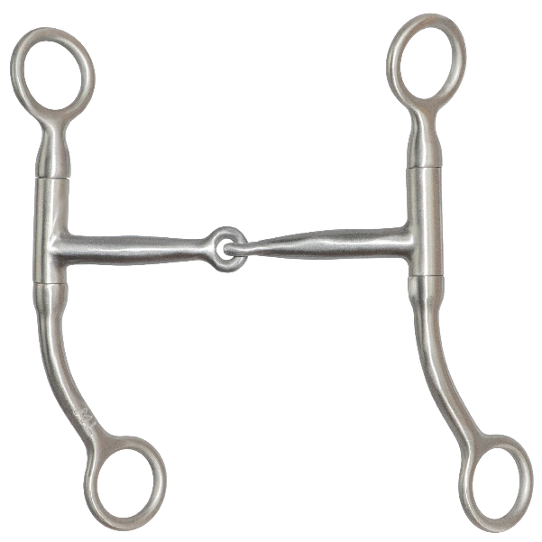 Cowboy Tack Walt Woodard Shank Snaffle Bit.