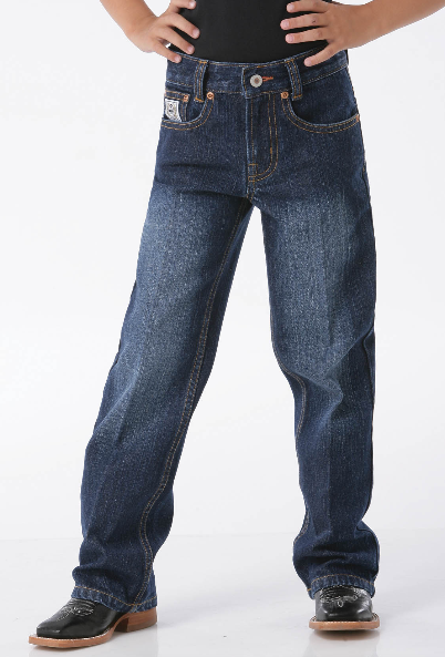 Cinch Boys White Label Dark Wash Jeans.