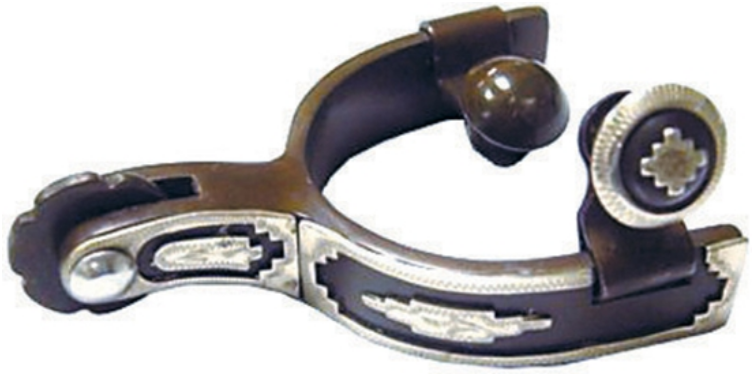 Antique Aztec Toddler Spurs.