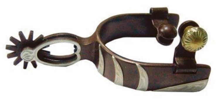 AHE Youth Keyhole HEart Spurs.