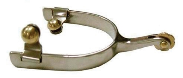 Men's Plain Silver Spur.