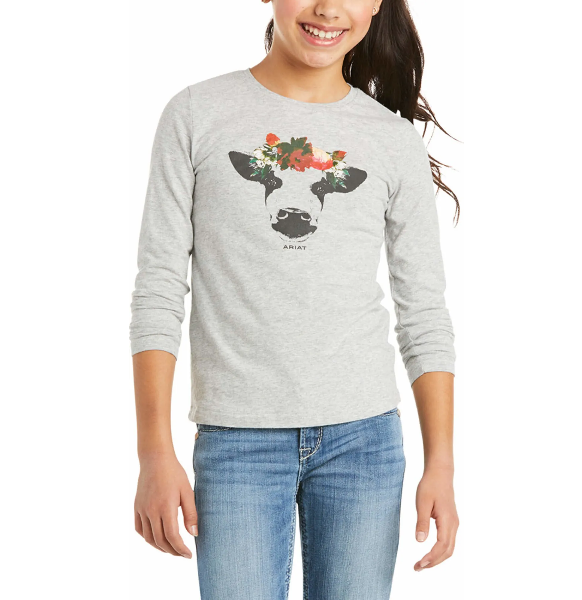 Ariat Girls REAL Moodanna Tee.