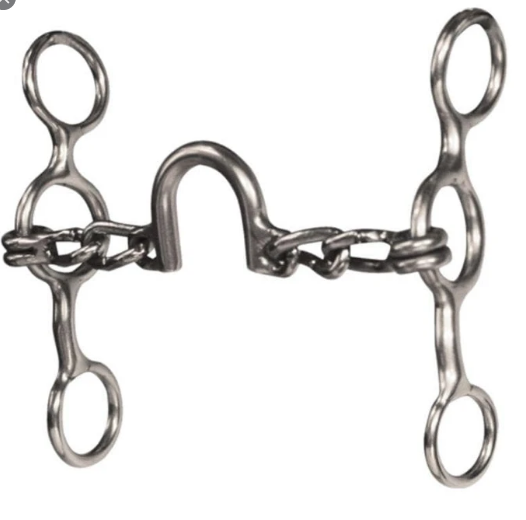Professional Choice Equisential Ported Chain Gag Bit.