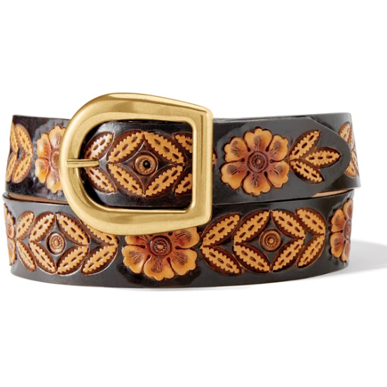 Justin Ladies Brown Sienna Belt.