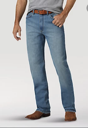 Wrangler Men's Relaxed 20X Flex Jeans.