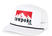 Whiskey Bent Cowboy Killer White Cap.