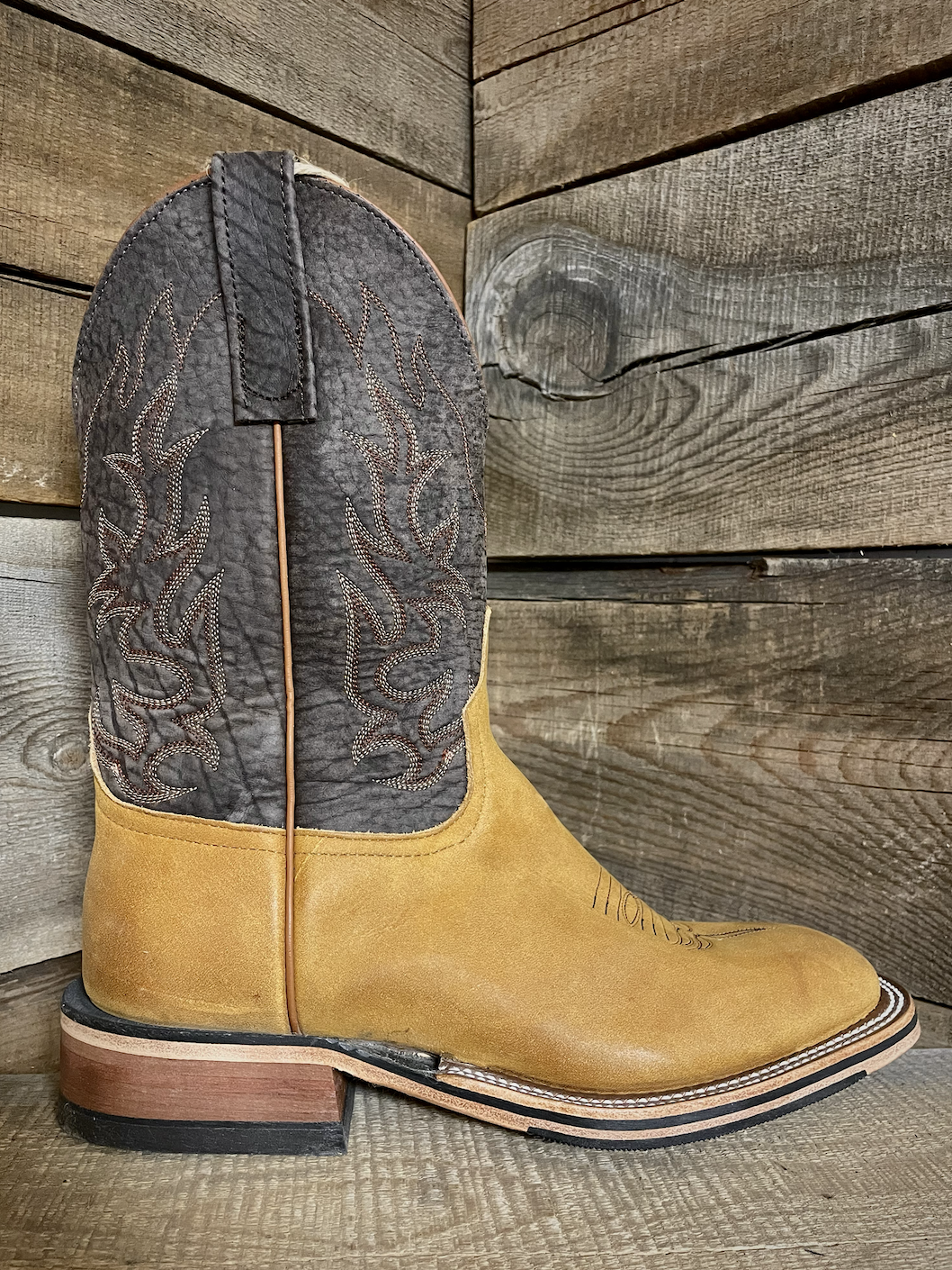 Anderson Bean Men's Crazy Horse Bison Boots.