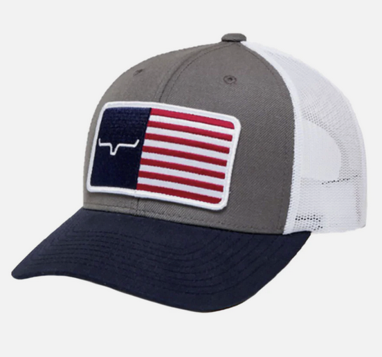 Kimes Ranch All American Trucker Cap.