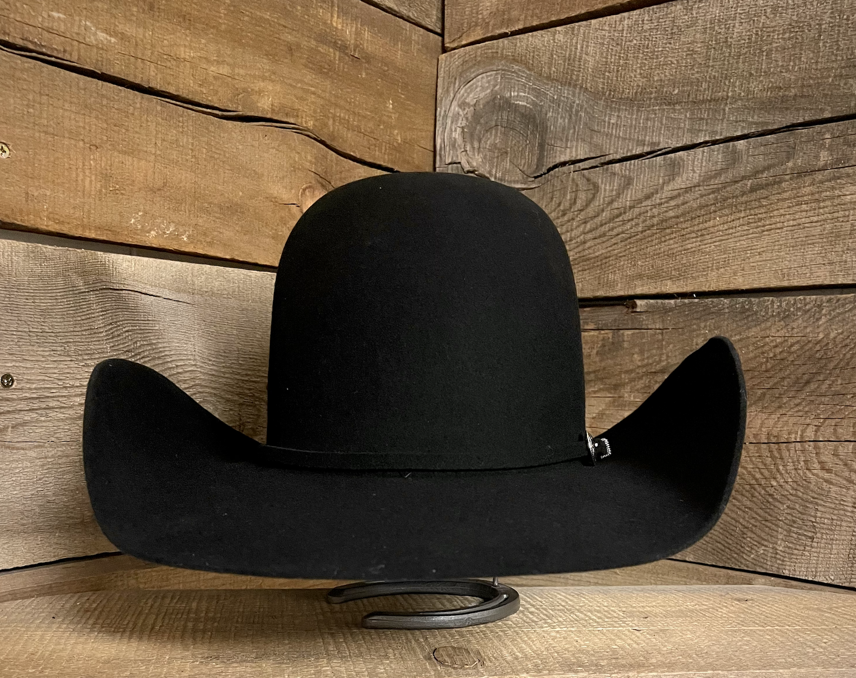 Serratelli 4X Cody 4 1/4" Black Hat.