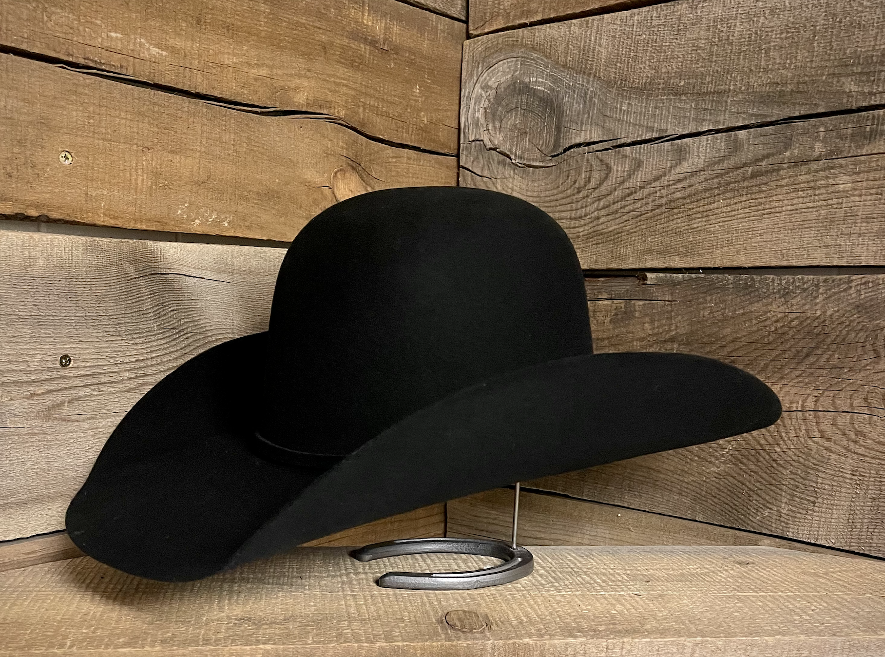 Serratelli 4X Cody 4 1/4" Black Hat.