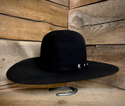 Rodeo King 7X Black 4 1/2" Felt Hat.