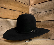 Rodeo King 10X Black 4 1/2" Felt Hat.
