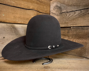 Rodeo King 10X Charcoal 4 1/2" Felt Hat.