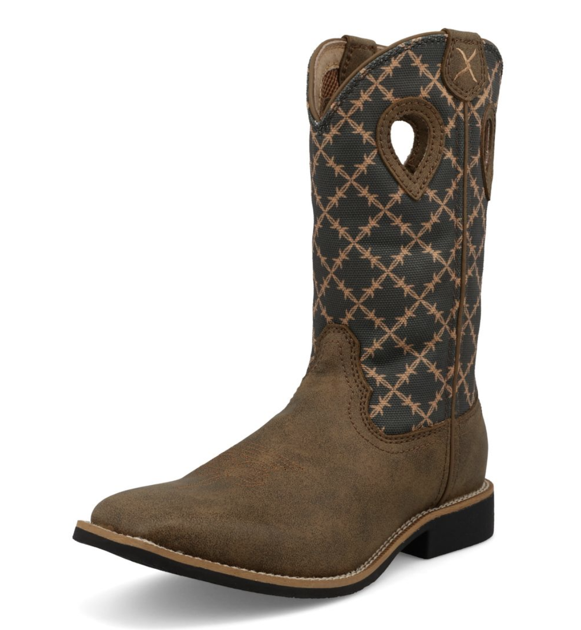 Twisted X Youth Top Hand Mocha Boot.