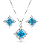 Montana Silversmiths Elevated Luxury Crystal Jewelry Set.
