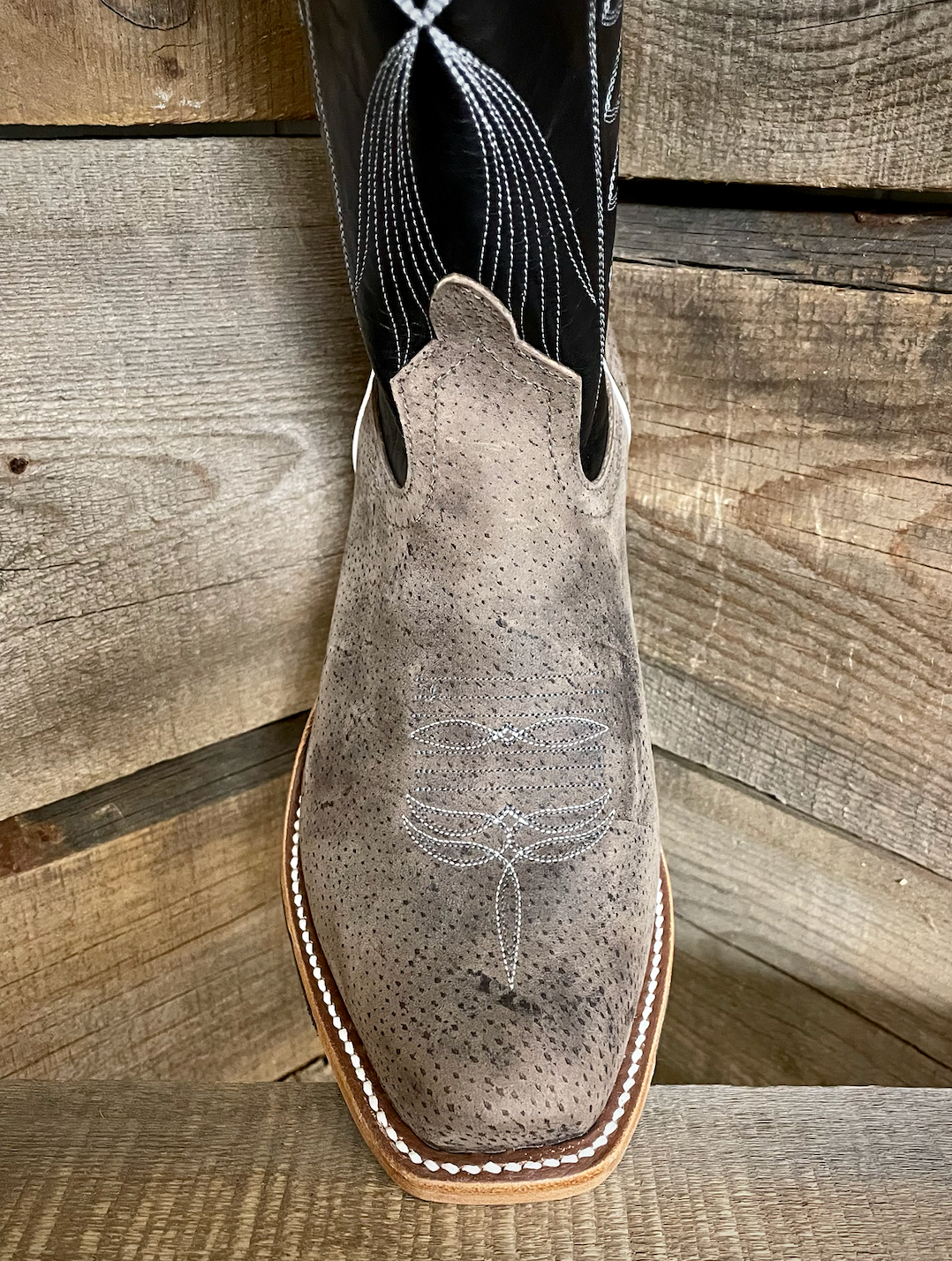 Anderson Bean Men's Charcoal Boar Boot 338863 | Corral Western Wear