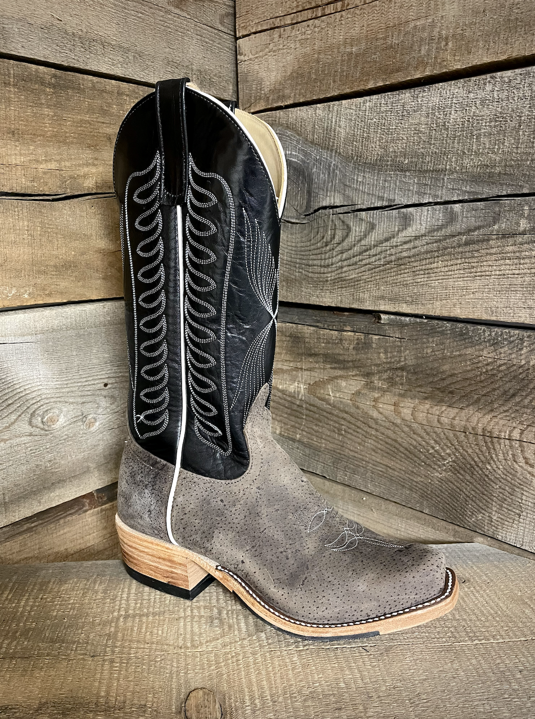 Anderson Bean Men's Charcoal Boar Boot.