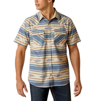 Ariat Men's Hebastian Retro Short Sleeve Shirt Size Large.