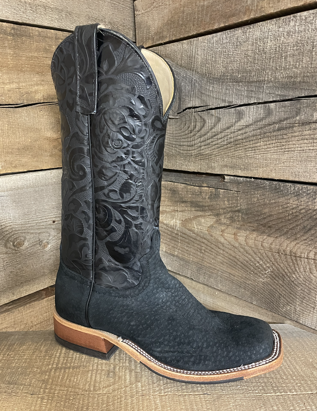 Anderson Bean Men's Black Carpincho Boot.