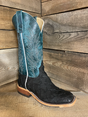Anderson Bean Men's Teal and Black Sea Bass Boot.