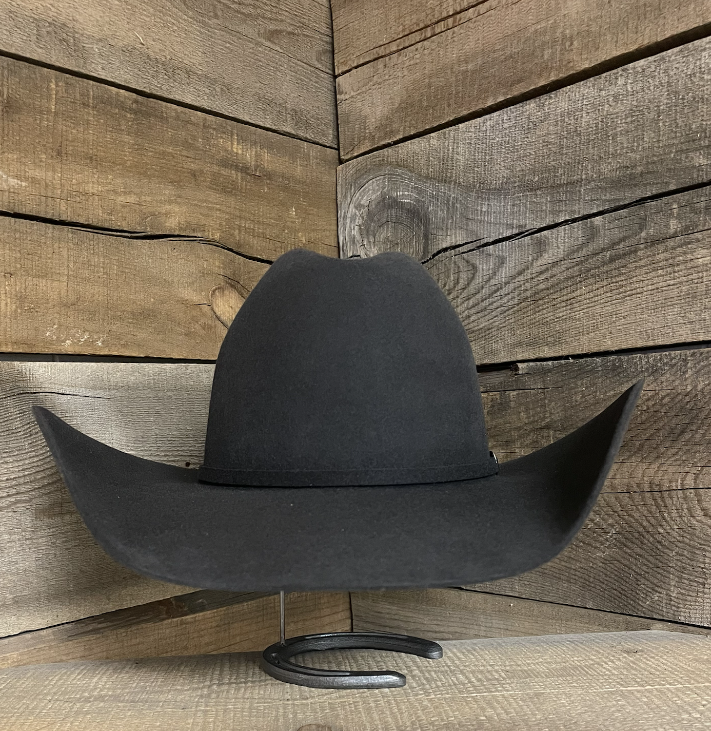 Rodeo King 5X Charcoal Top Hand Felt Hat.