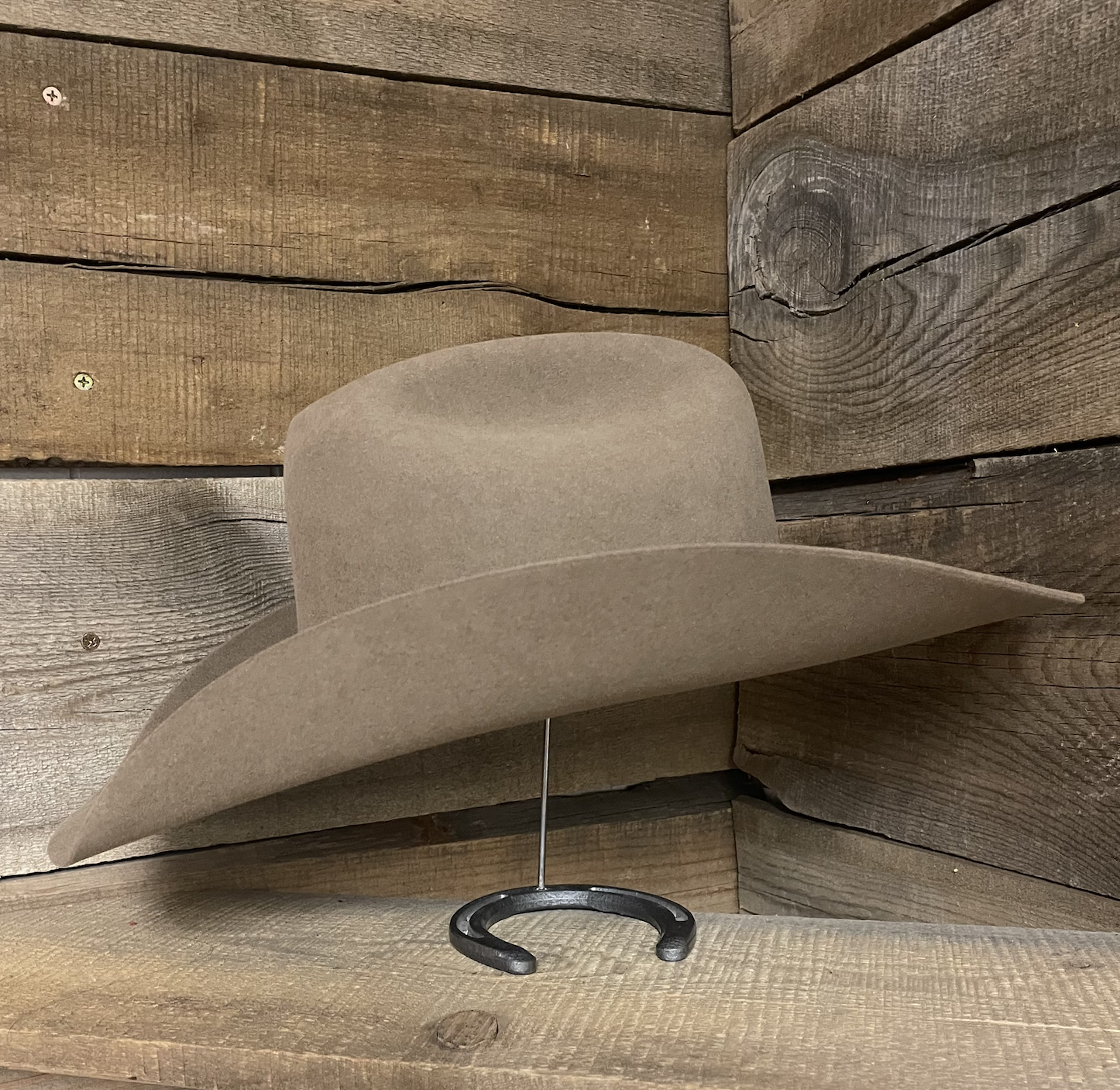 Rodeo King 5X Pecan Top Hand Hat.