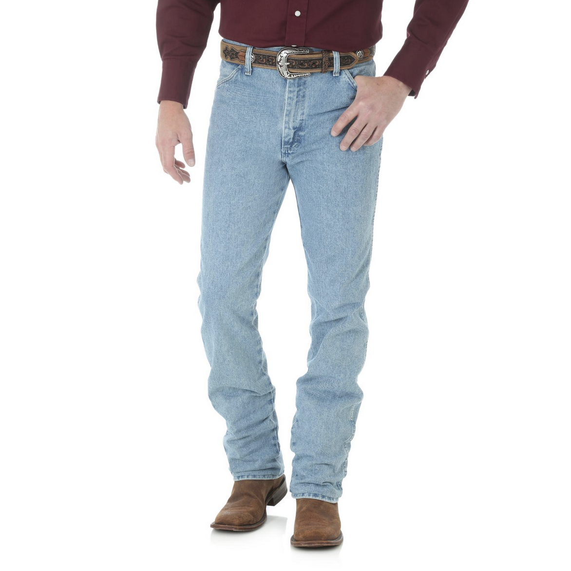 Wrangler Men's Cowboy Cut Slim Fit Jean.