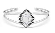 Montana Silversmiths Black Slate Cuff Bracelet.