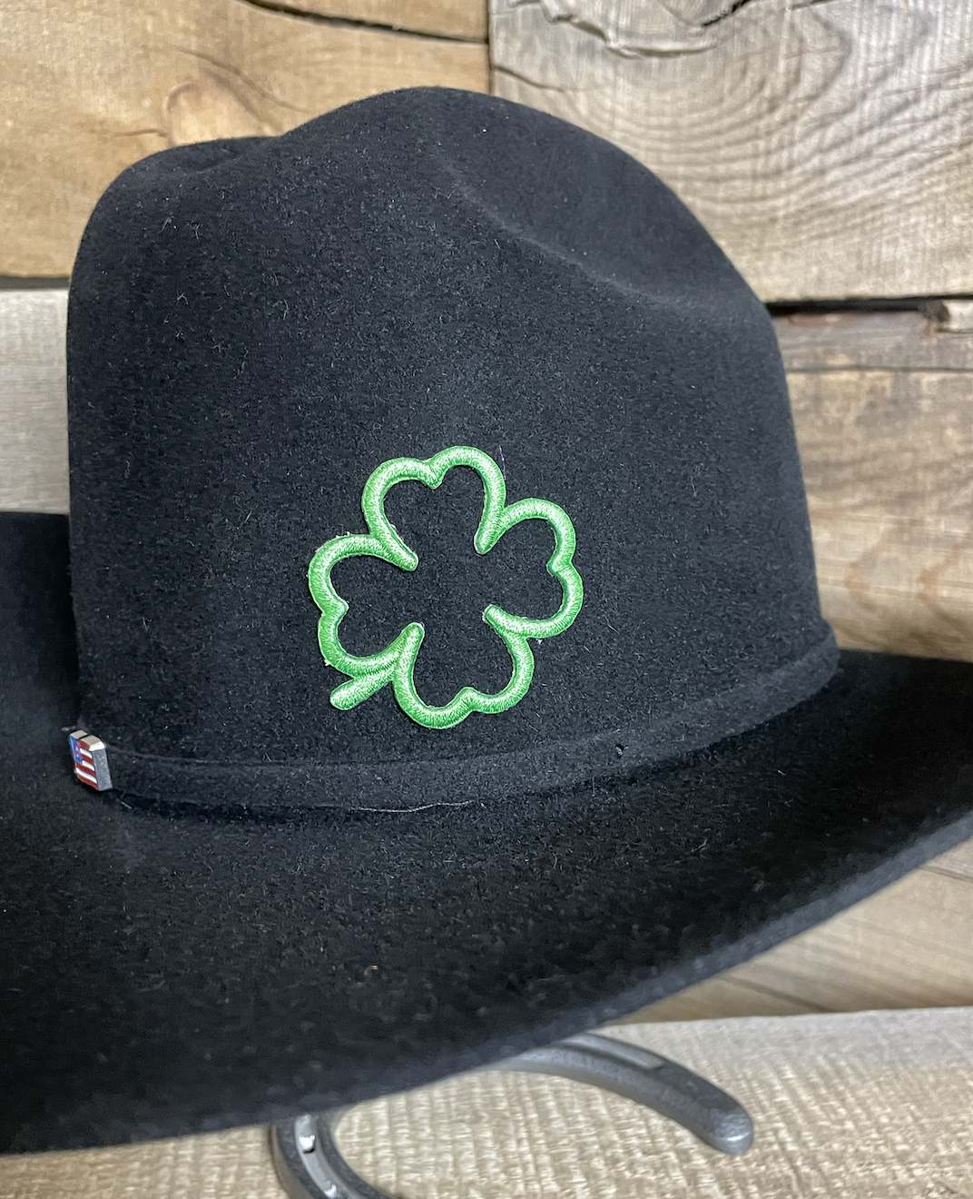 MI Sports Clover Hat Patch.